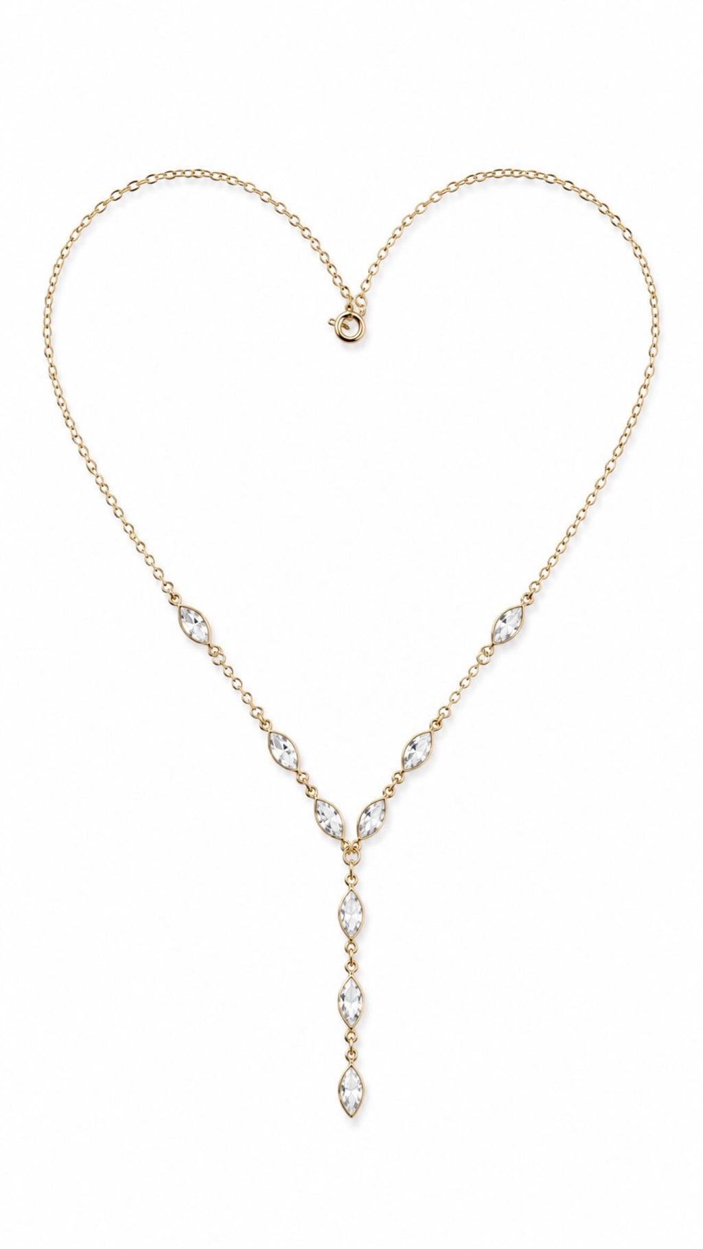 Crystal Cascade Necklace