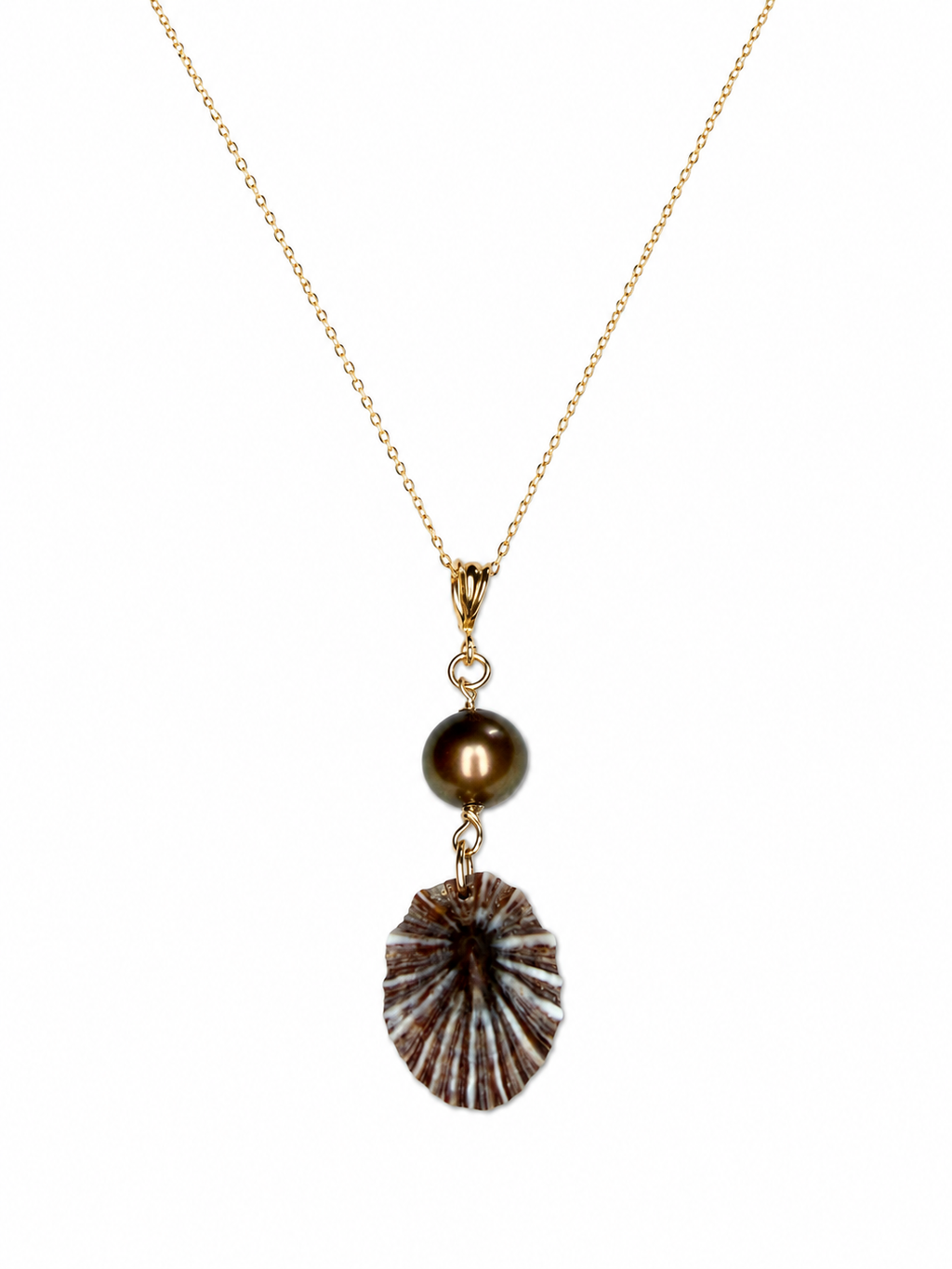 Nohea ʻŌpihi Momi Necklace