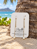 Ivy Bloom Drop Earrings