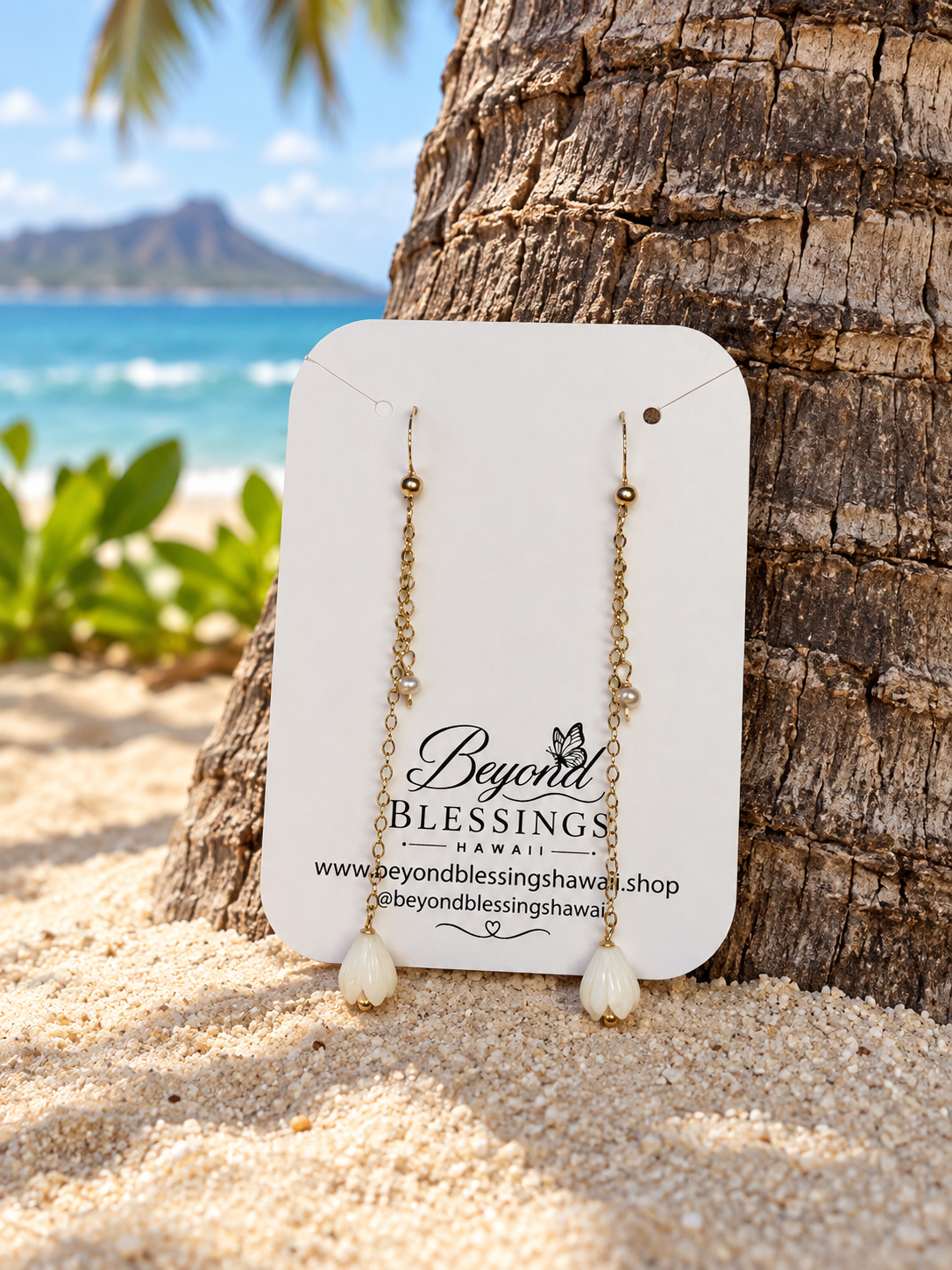 Ivy Bloom Drop Earrings