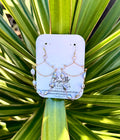 Chandelier Keshi Earrings