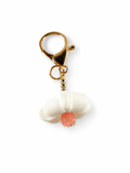 Pua + Pikake Keychain