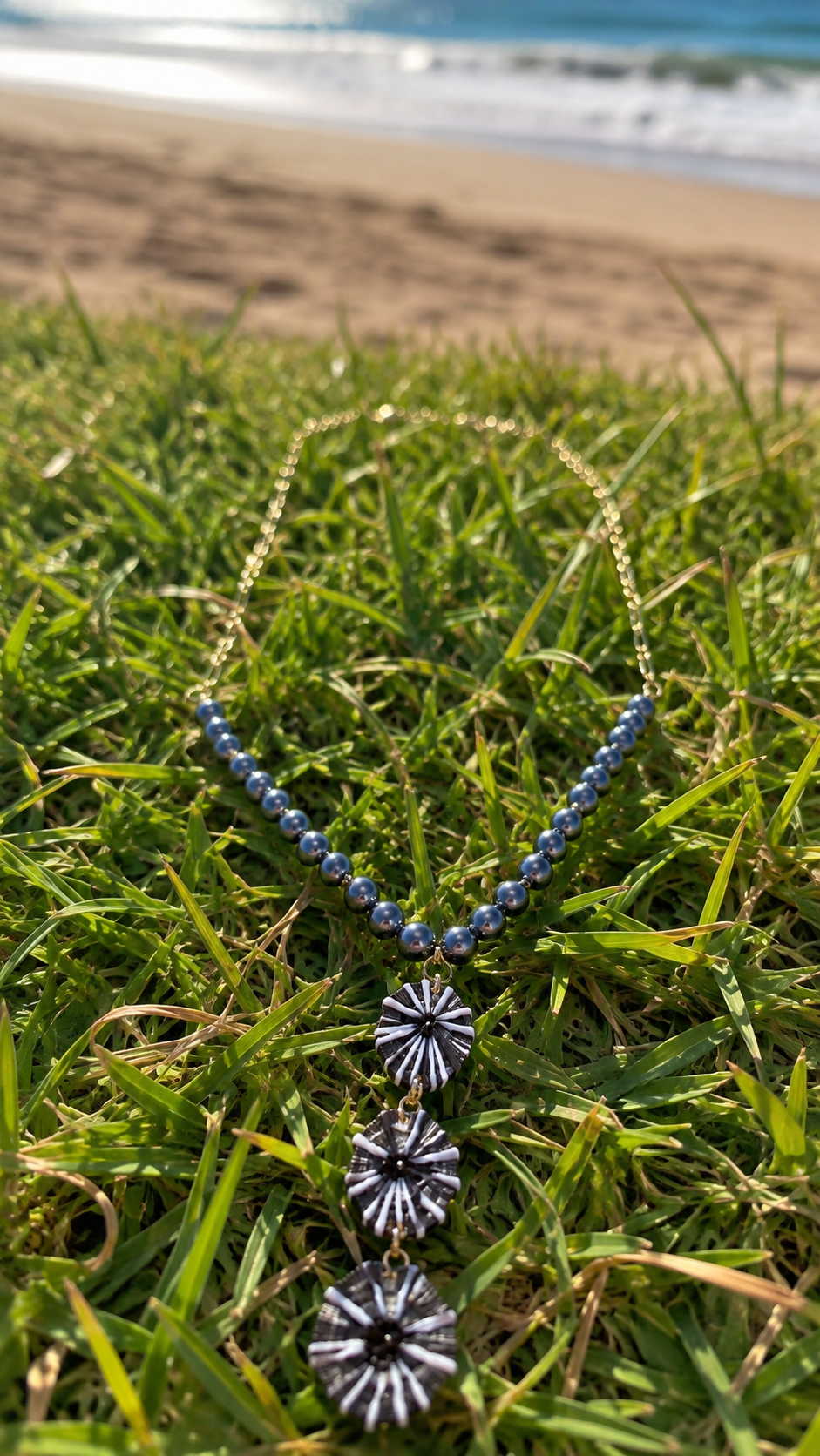Kai Pō ʻŌpihi Cascade Necklace