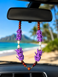Aliʻi Purple Crown Lei