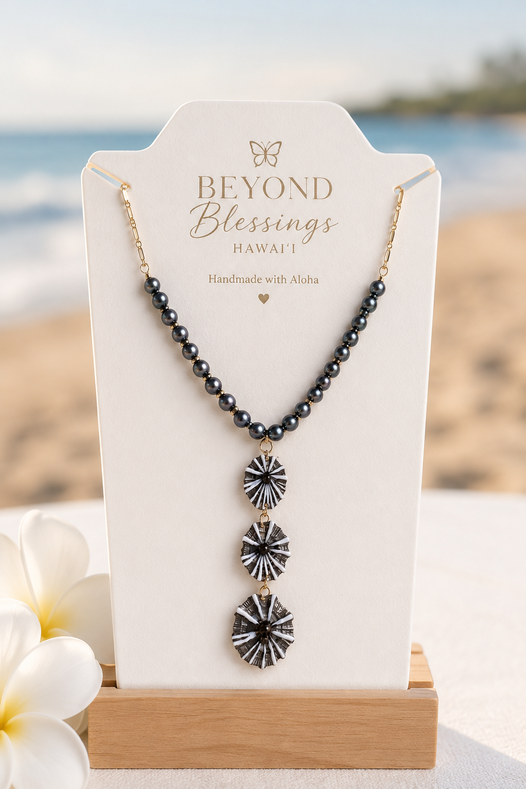 Kai Pō ʻŌpihi Cascade Necklace