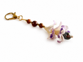 Pōlena Orchid Pearl Keychain