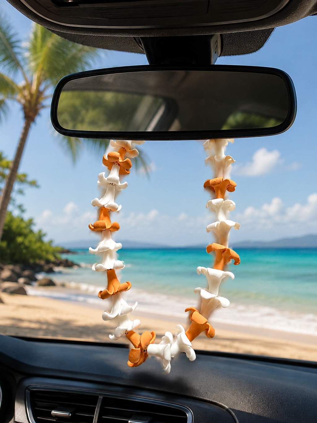 Puakenikeni Car | Bag Lei