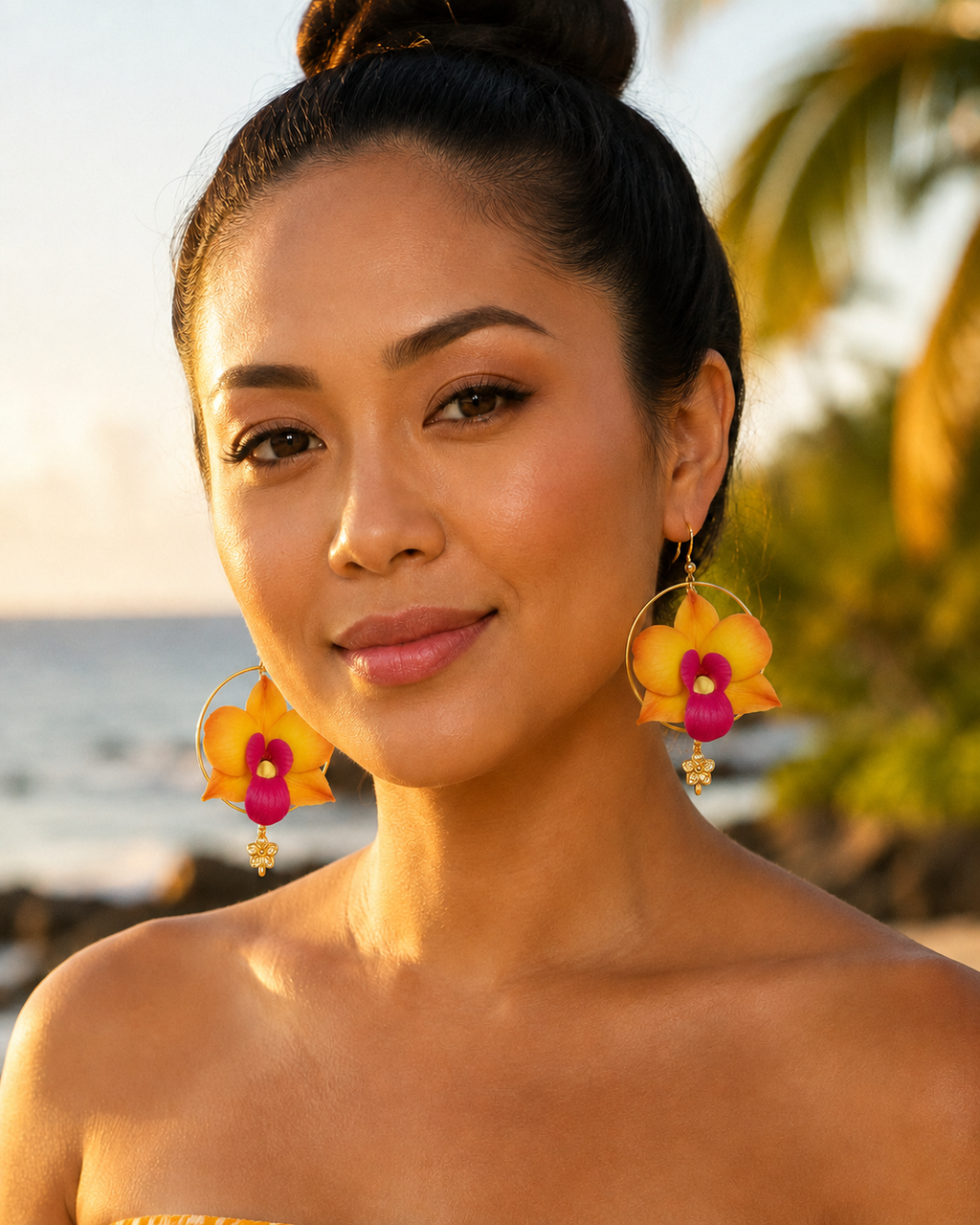 Orchid Hoops
