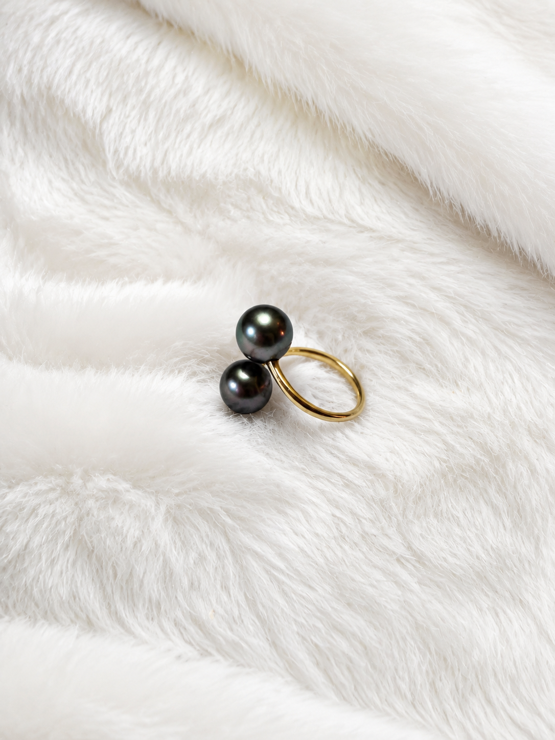 Round Tahitian Bypass Ring