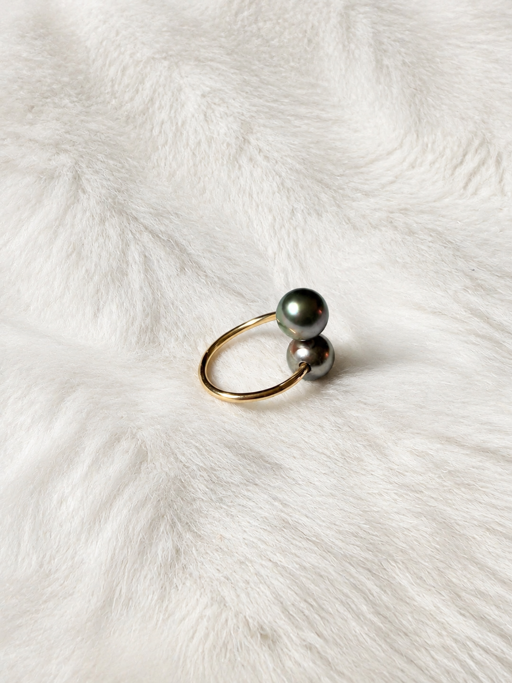 Round Tahitian Bypass Ring