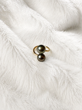 Round Tahitian Bypass Ring