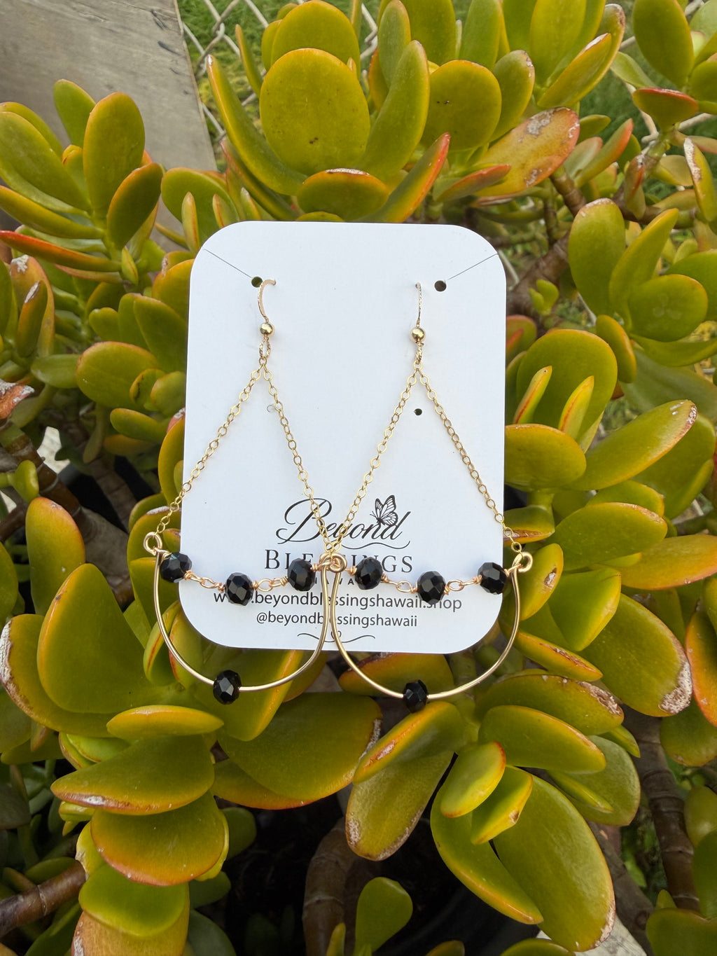 NEW+++Midnight Earrings