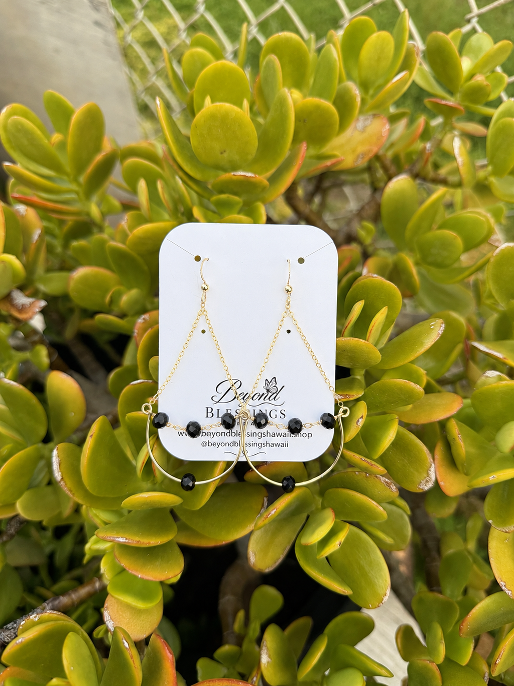 NEW+++Midnight Earrings